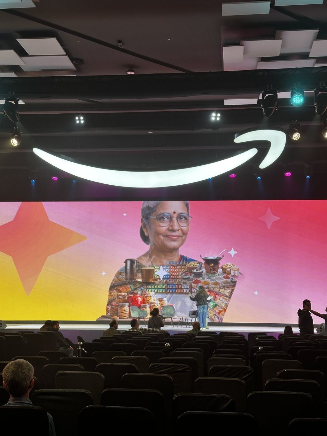 Stage at a Amazon show