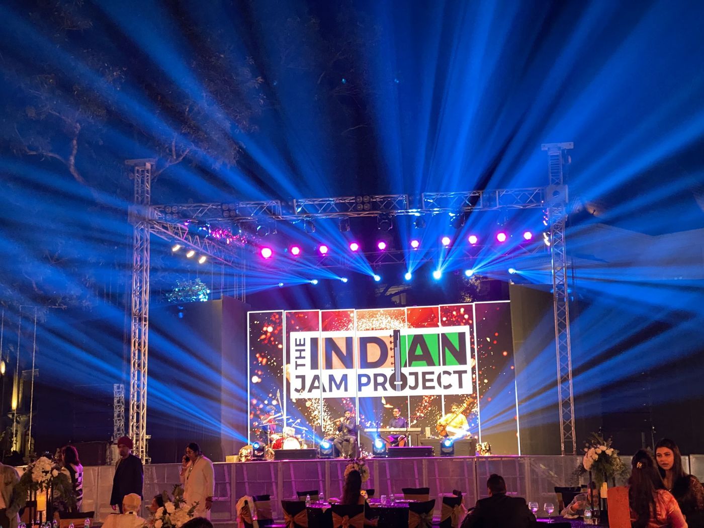 Stage at a Tata Motors show