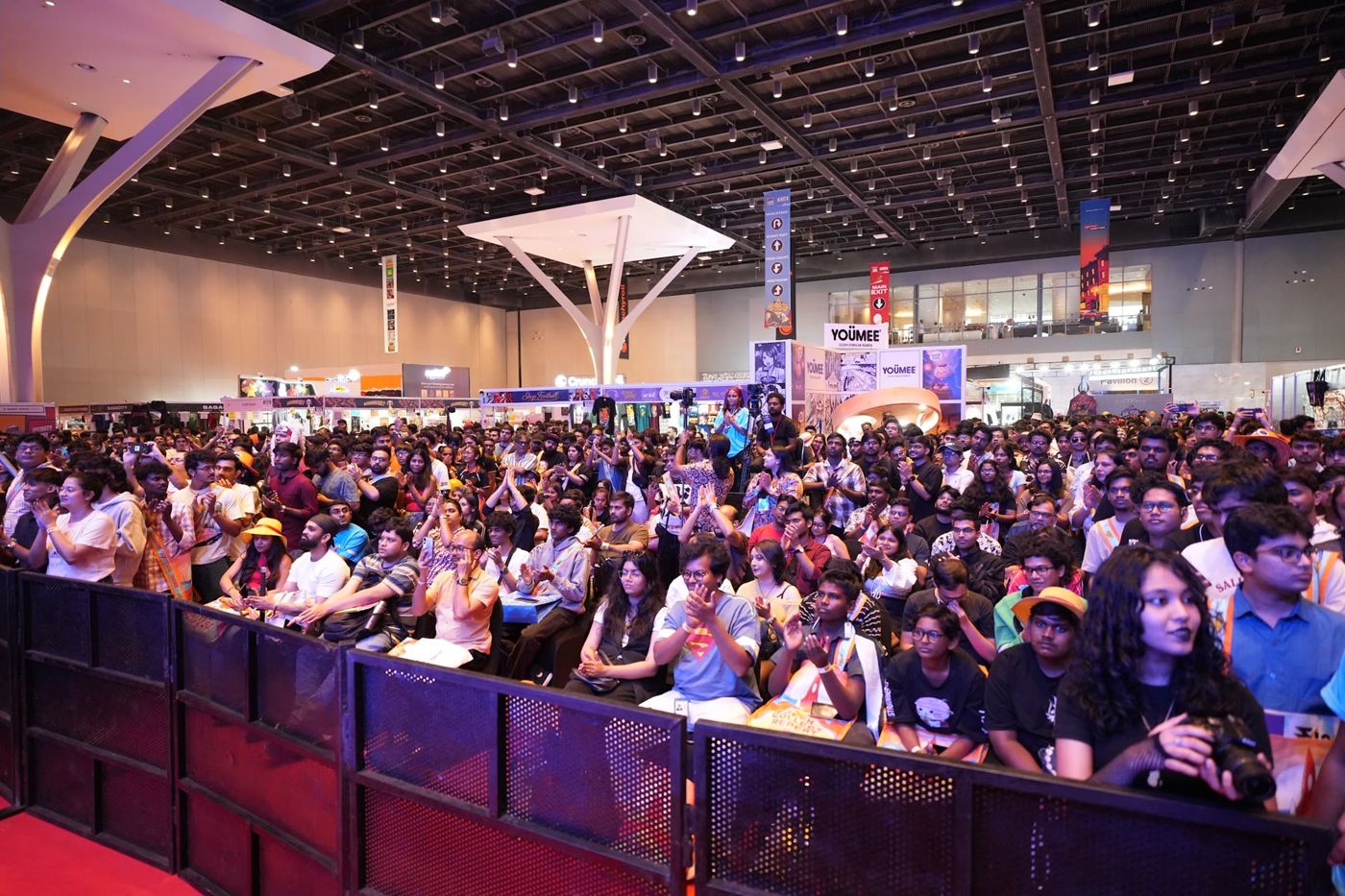 Stage at a YouTube Fan Fest show